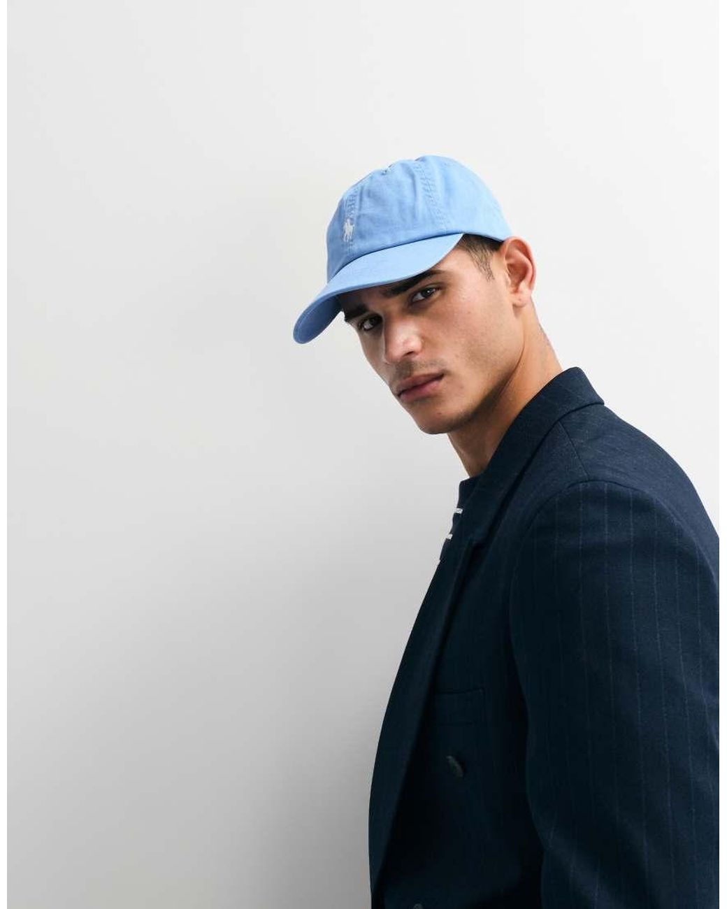 Polo Ralph Lauren Blue Icon Logo Twill Baseball Cap for men