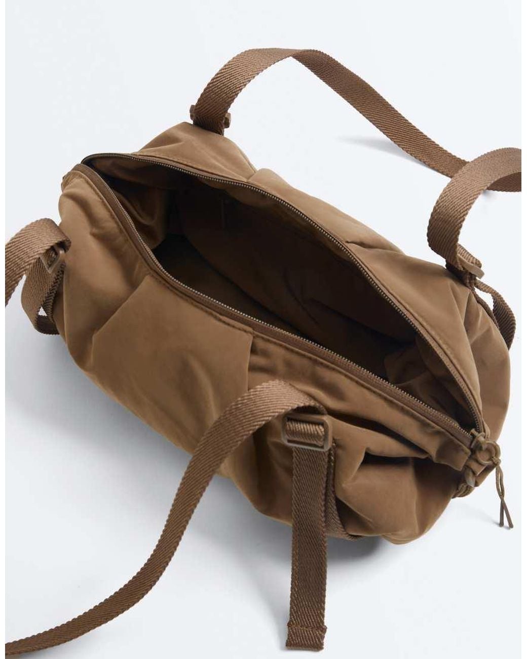 Oysho Brown Mini Crossbody Bag