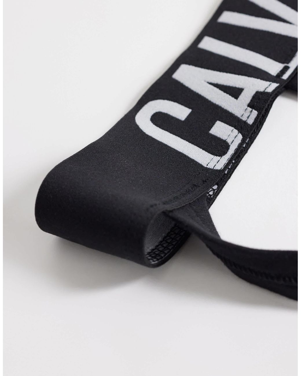Calvin Klein – intense power – 3er-pack jockstraps in Blue für Herren