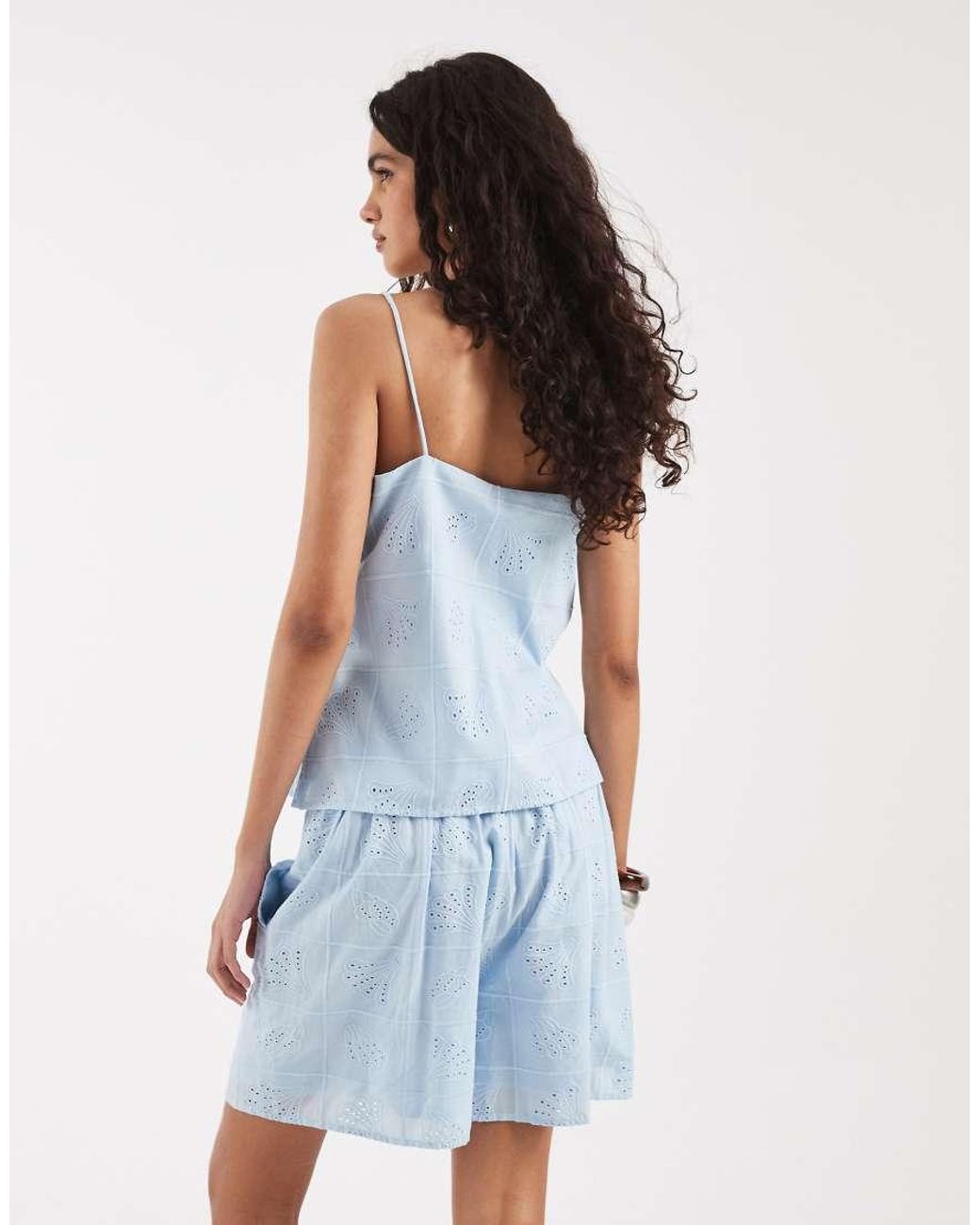 Vero Moda White Singlet Co-ord
