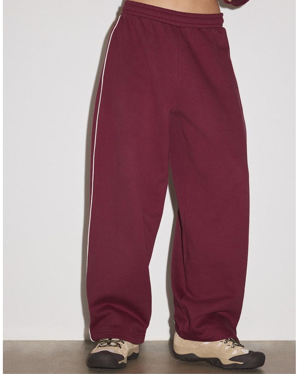 Stradivarius Pink toggle jogger Trousers