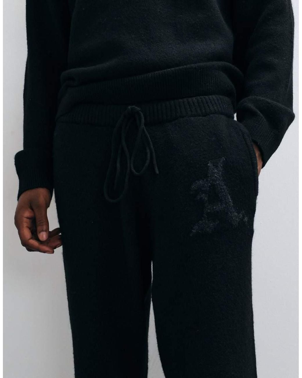 Jack & Jones Blue Logo Knit joggers for men