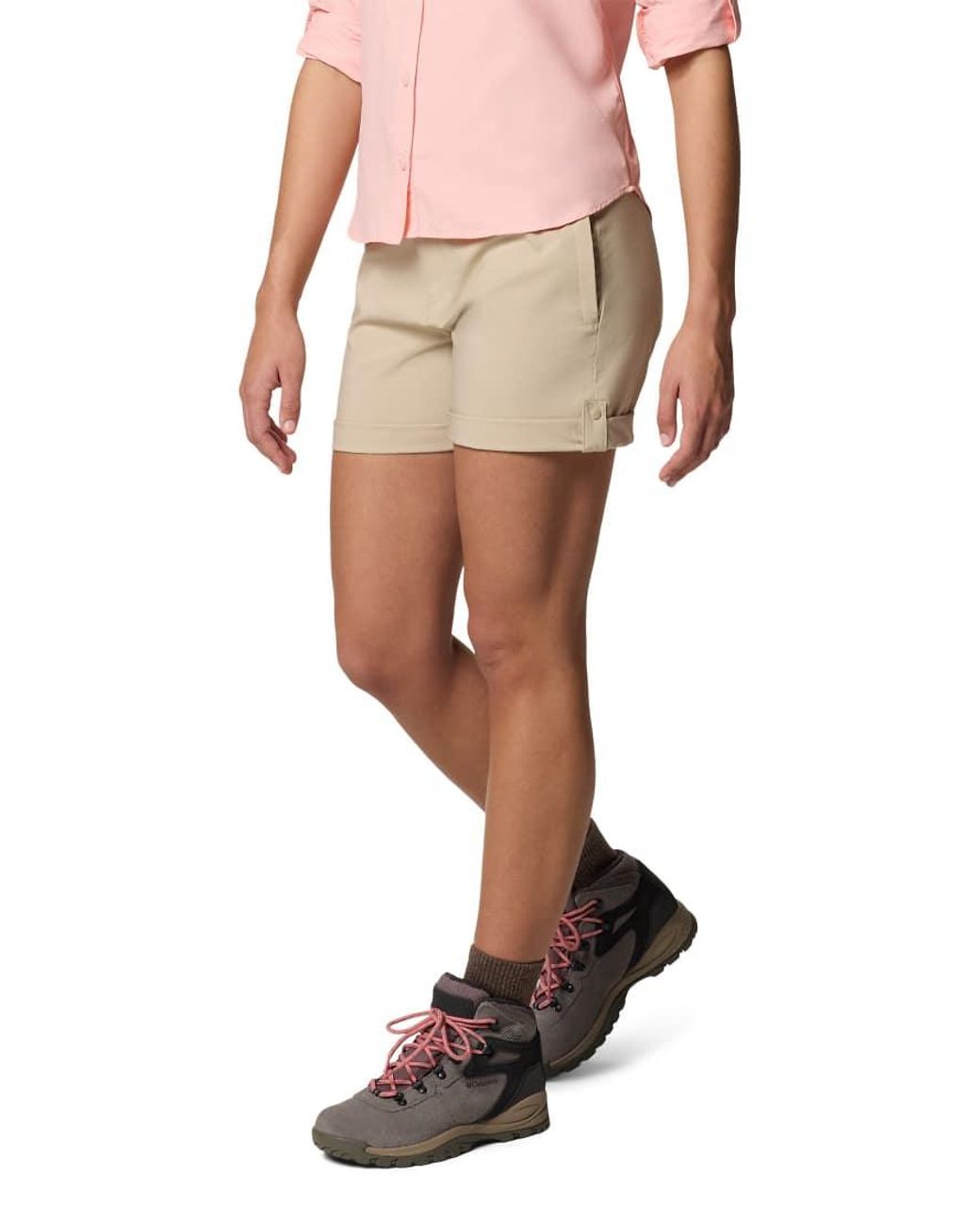 Columbia Pink Ridge Utility Short
