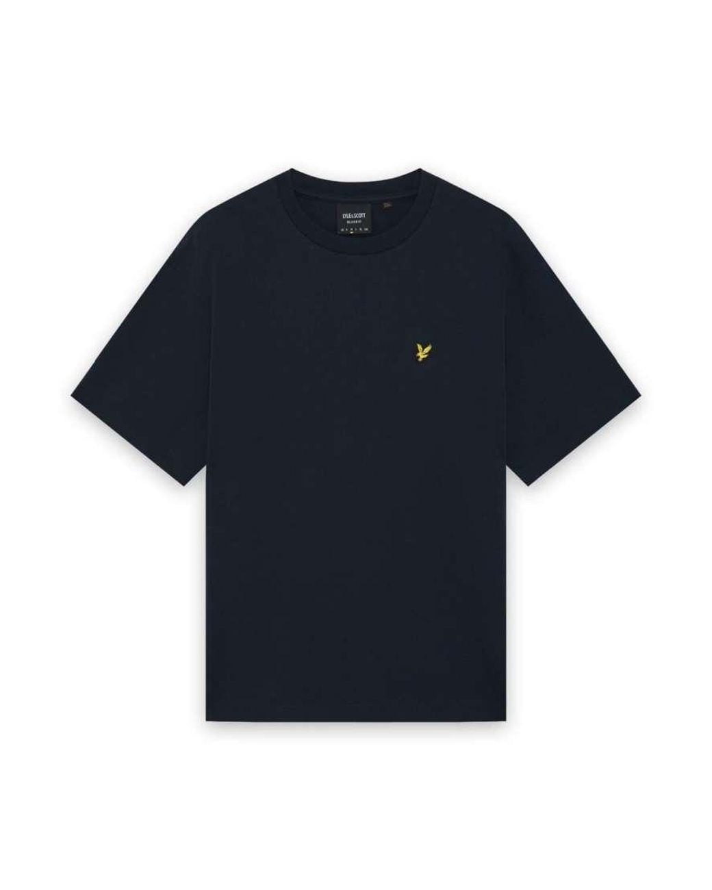 Lyle & Scott Blue Ss T-Shirts Ultra Soft T-Shirt for men