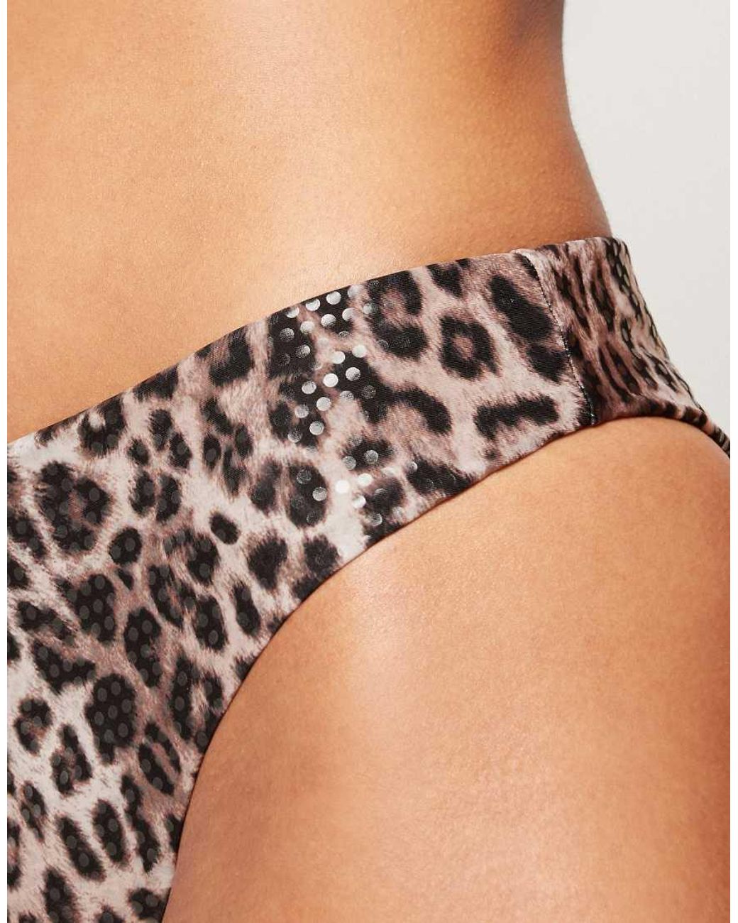 Tezenis Black Wild Soul Brazilian Bikini Bottoms