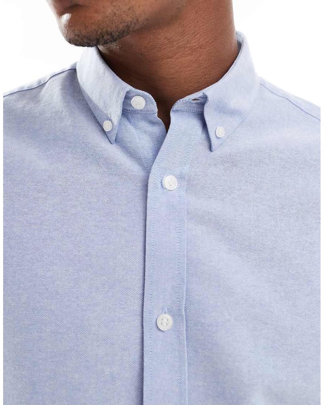 JJ Rebel Blue Oxford Shirt for men