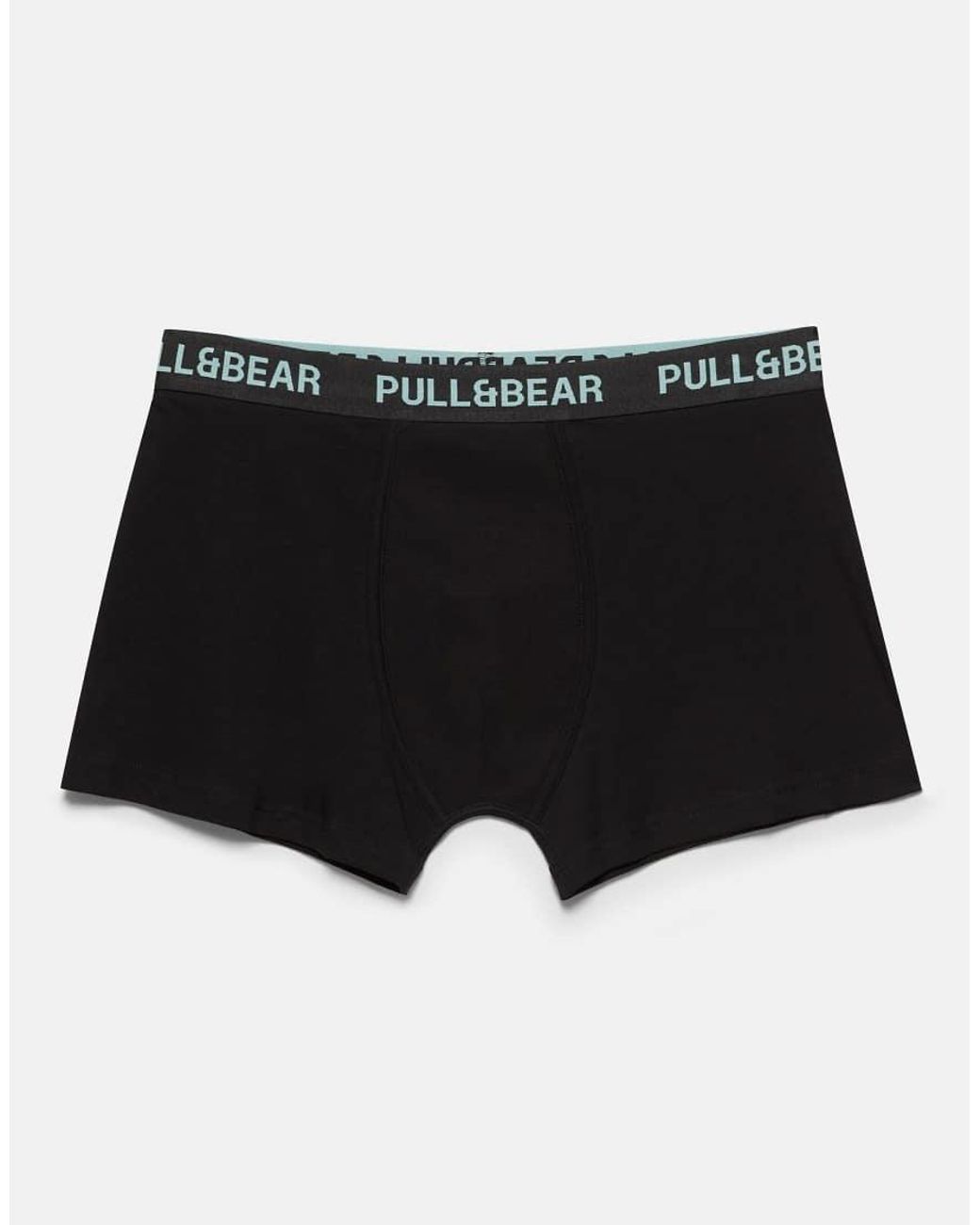 Pull&Bear Black Pack Of 3 Boxers for men