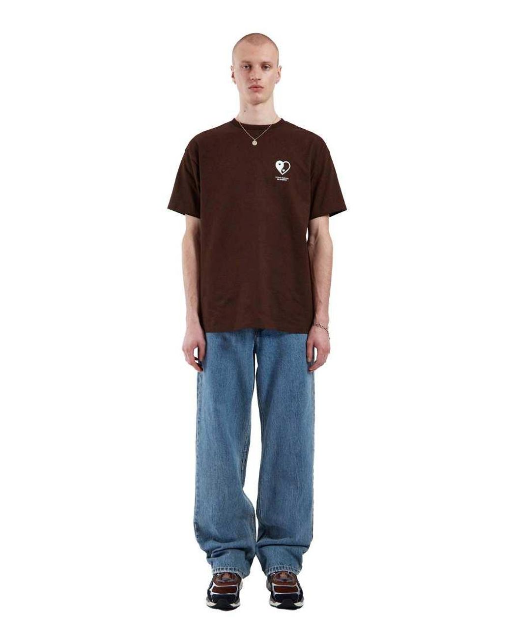 Dr. Denim Brown Trooper Oversized T-Shirt