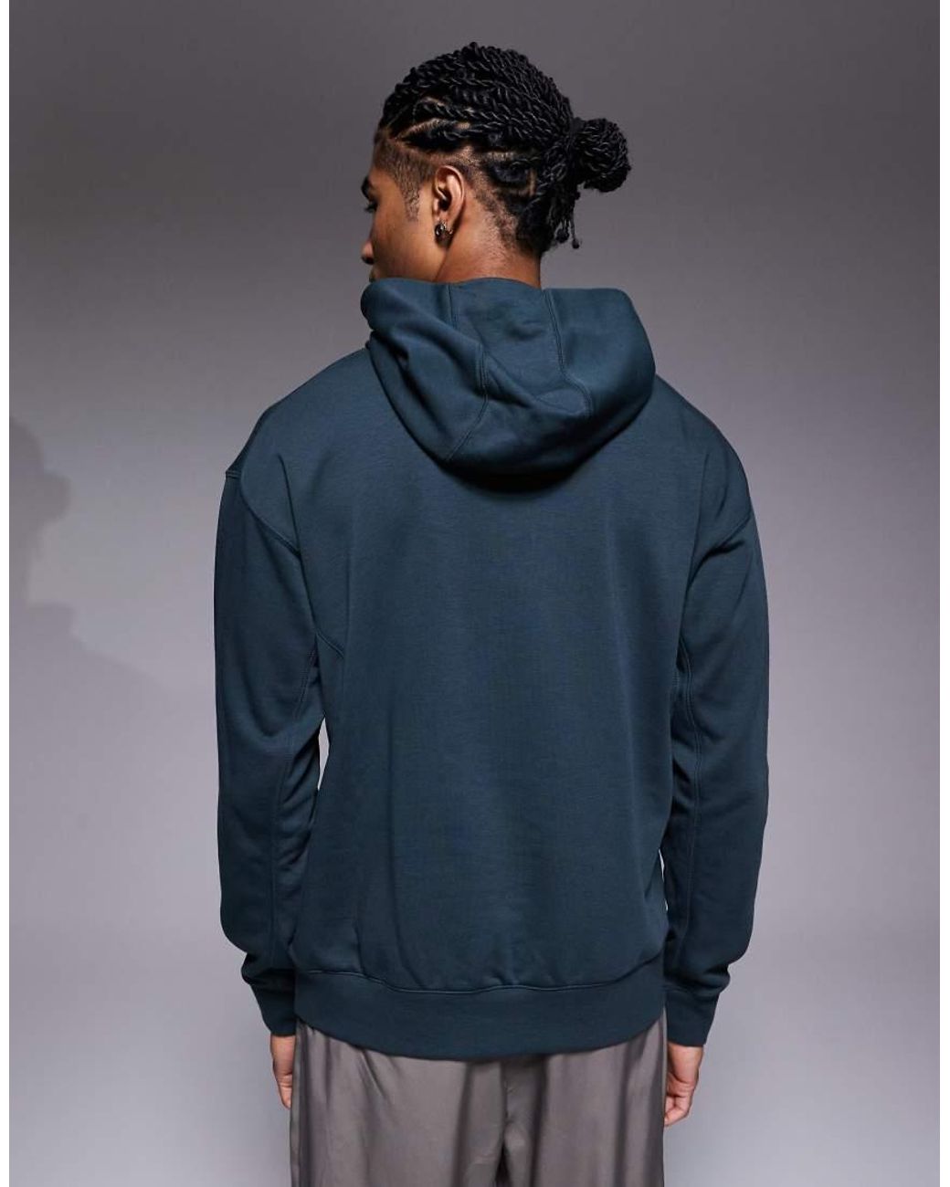 Nike Blue Pro Dri-Fit Hoodie for men