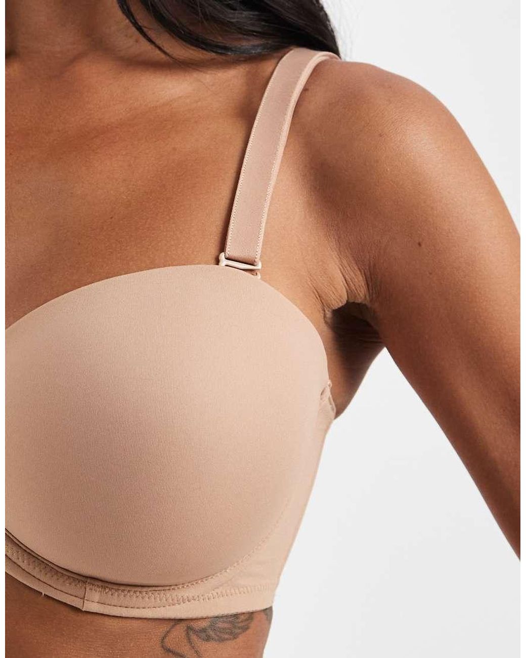 ASOS Brown Fuller Bust Moulded Multiway Underwired Bra