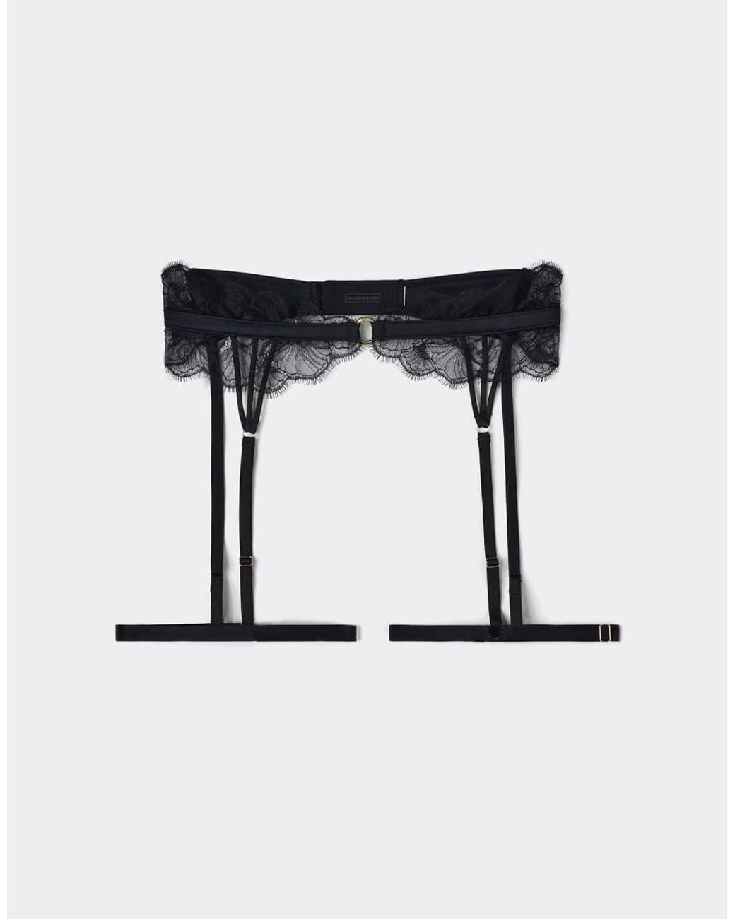 Intimissimi Black Catching Eyes Suspenders