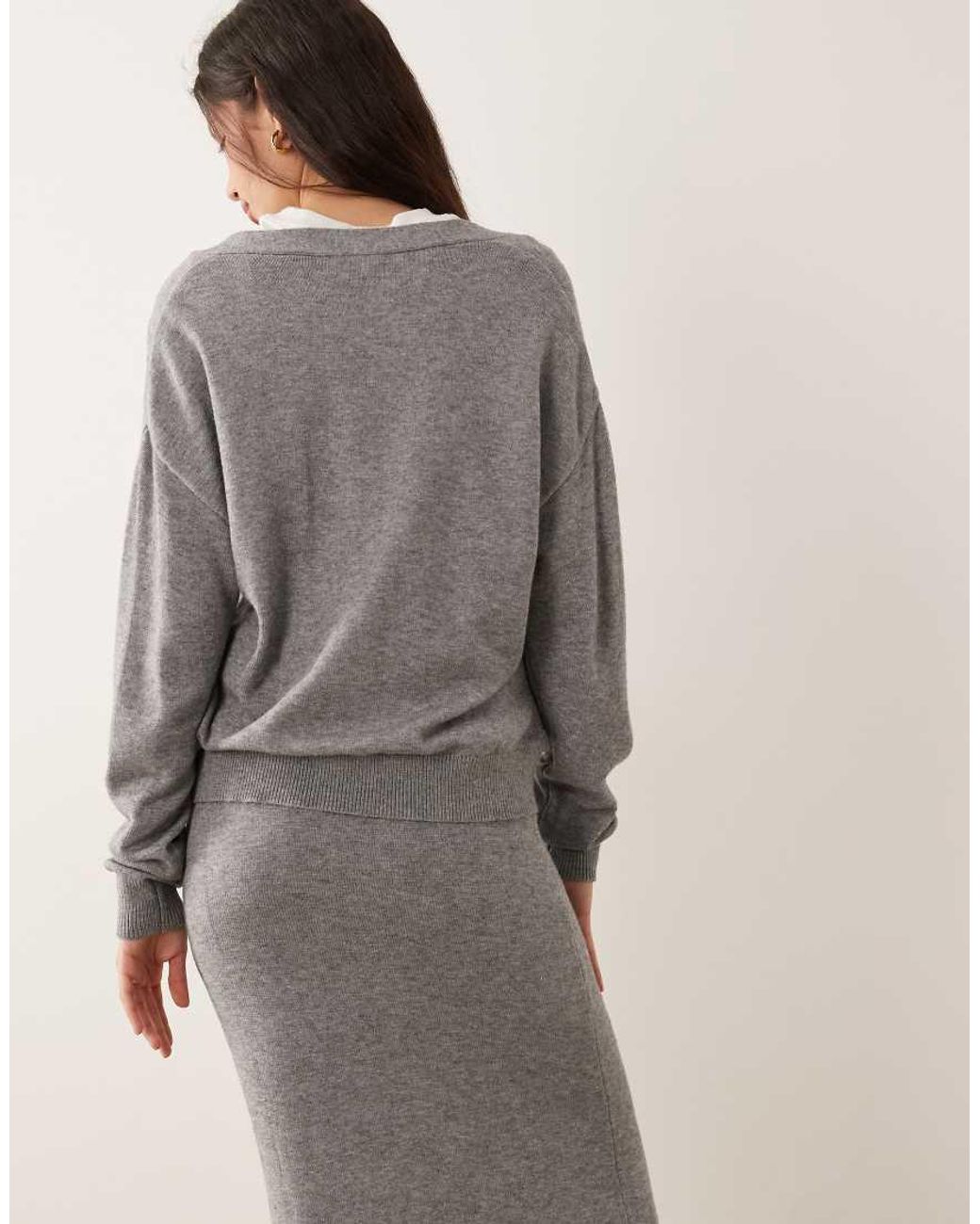 Vila Gray Knitted Cardigan