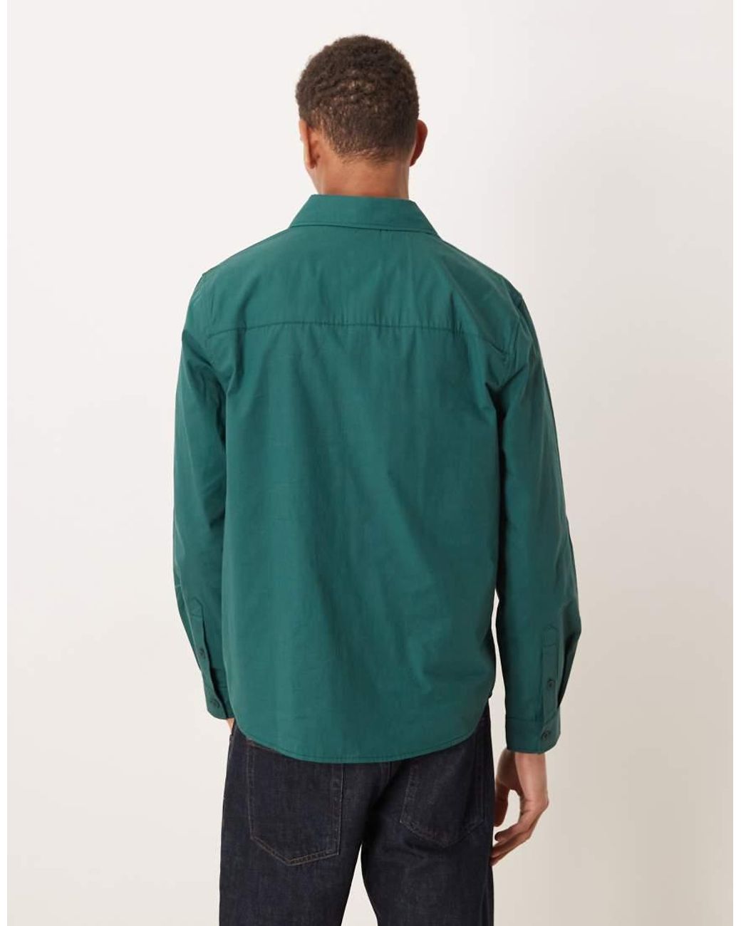 Camicia di ASOS in Green da Uomo