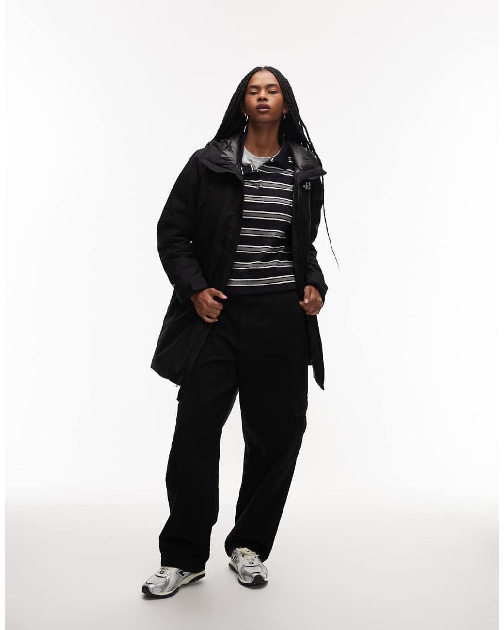 The North Face Black Mountain Range Down Parka Jacket