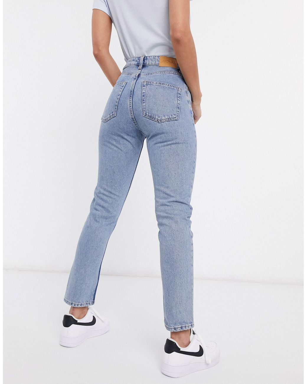 monki kimomo high waist mom jeans