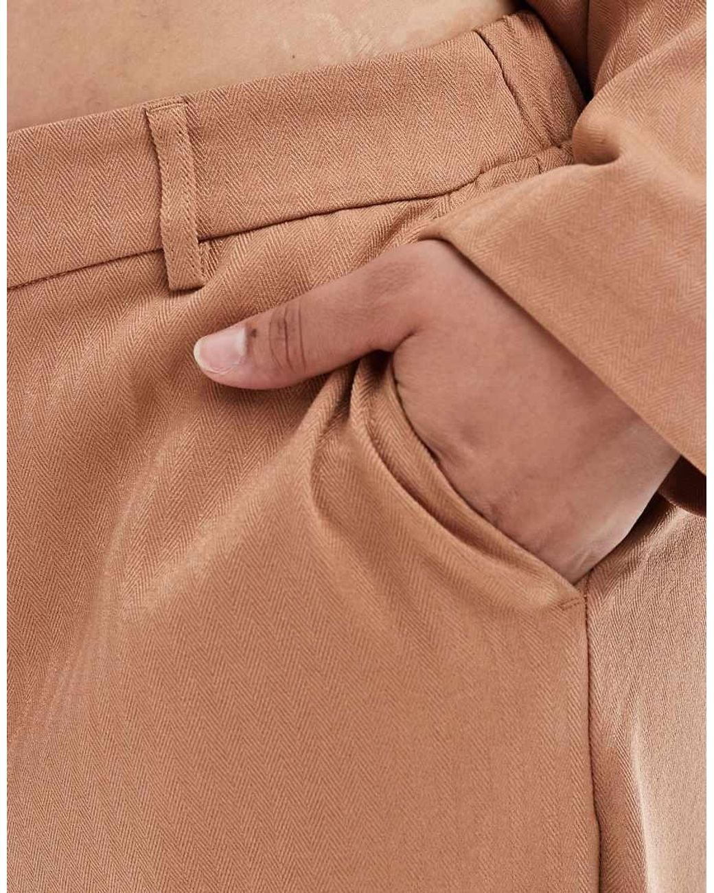 Vero Moda Multicolor Tailored Herringbone Wide Leg Co-Ord Trousers