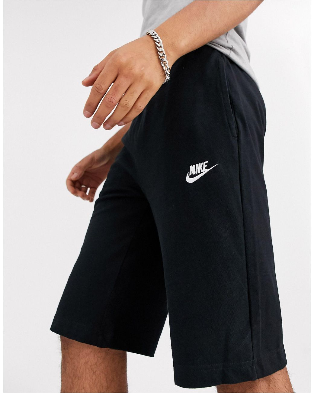 Nike Cotton Club Shorts in Black for 