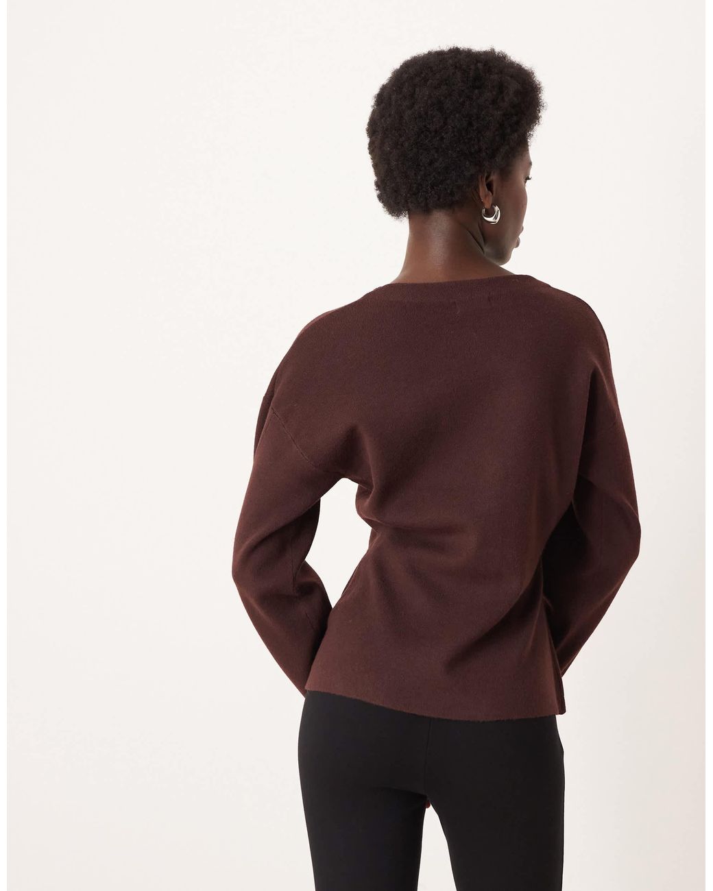 Jdy Natural – figurbetonte strickjacke