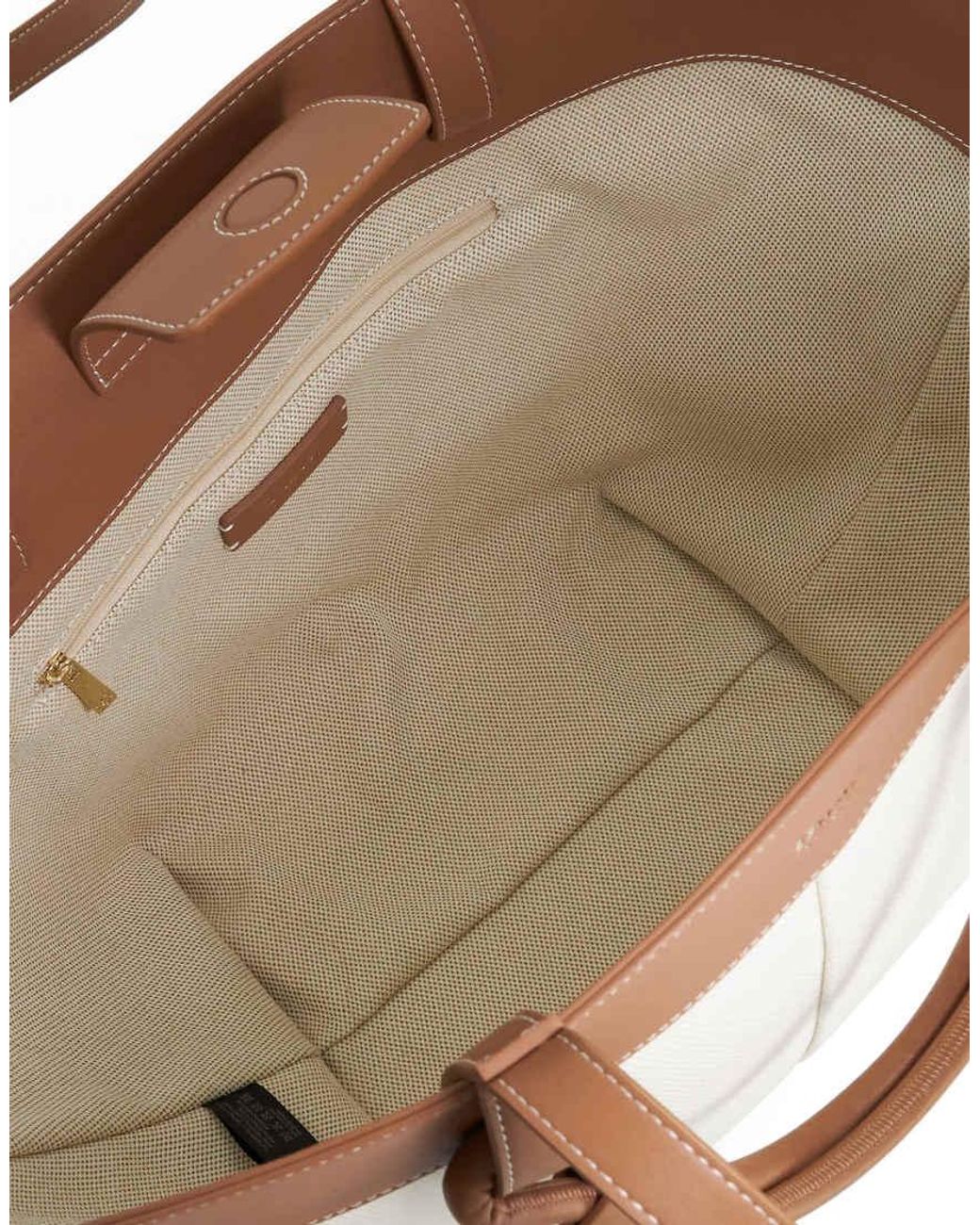 Dune White Daylight Shopper Bag