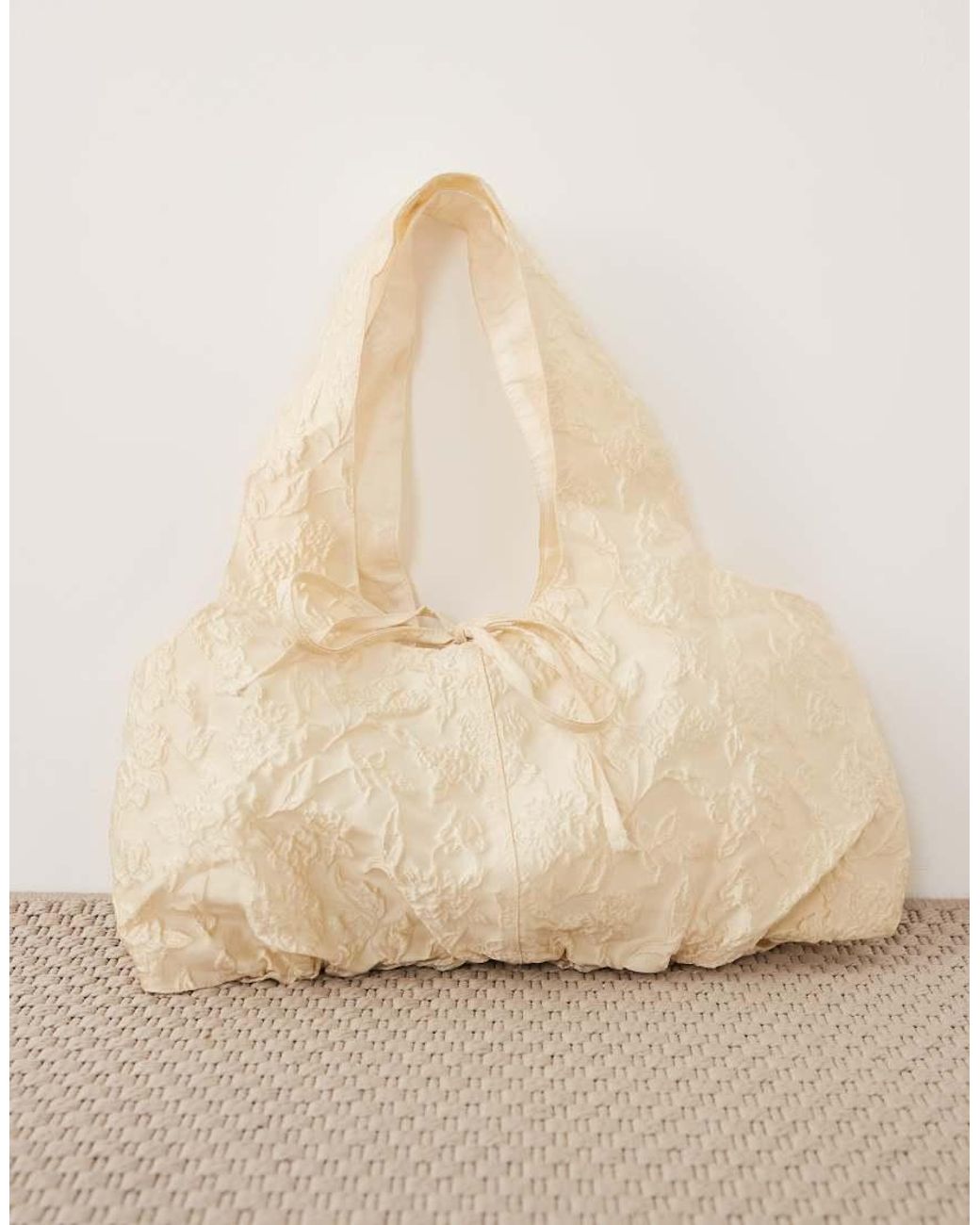 Sister Jane Natural Yarrow Jacquard Grab Bag