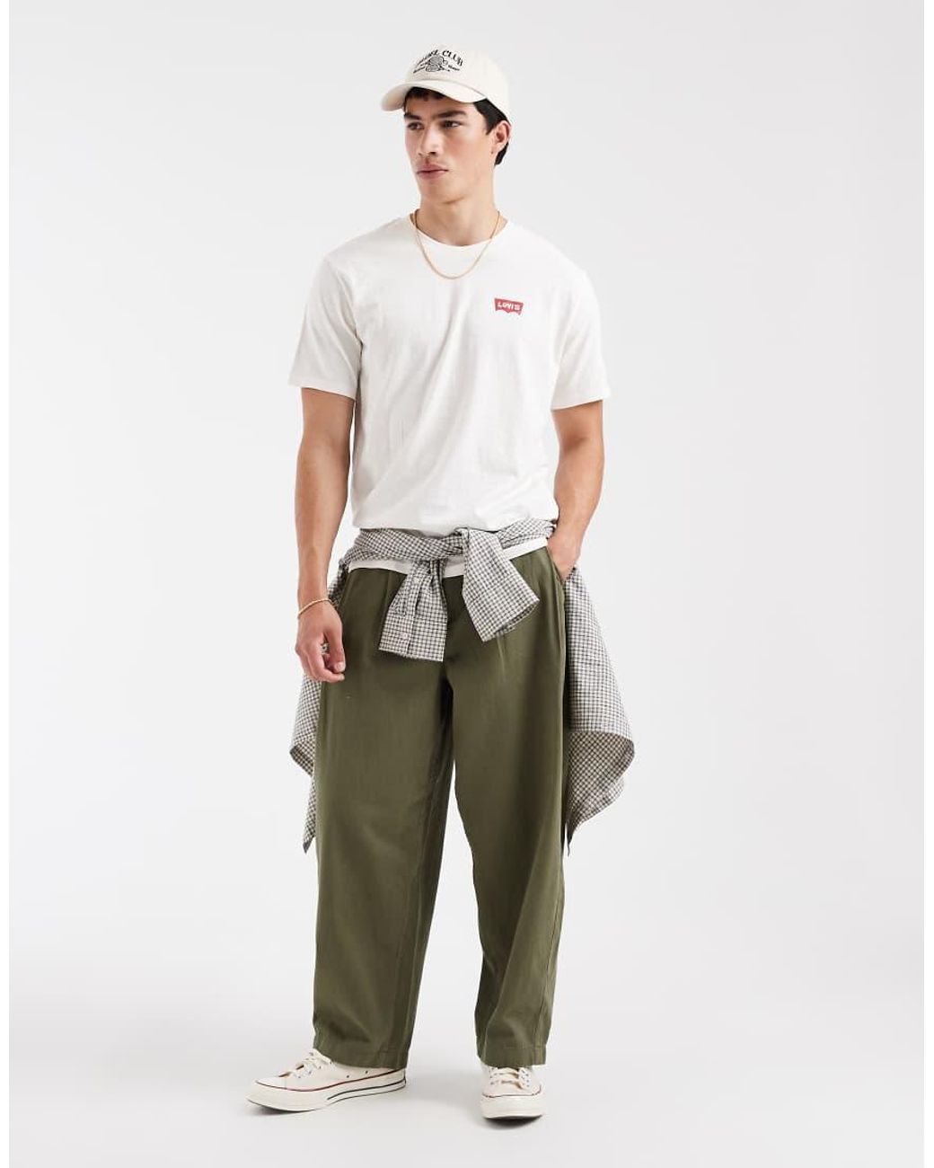 Levi's White Back Graphic Relaxed T-shirt for men