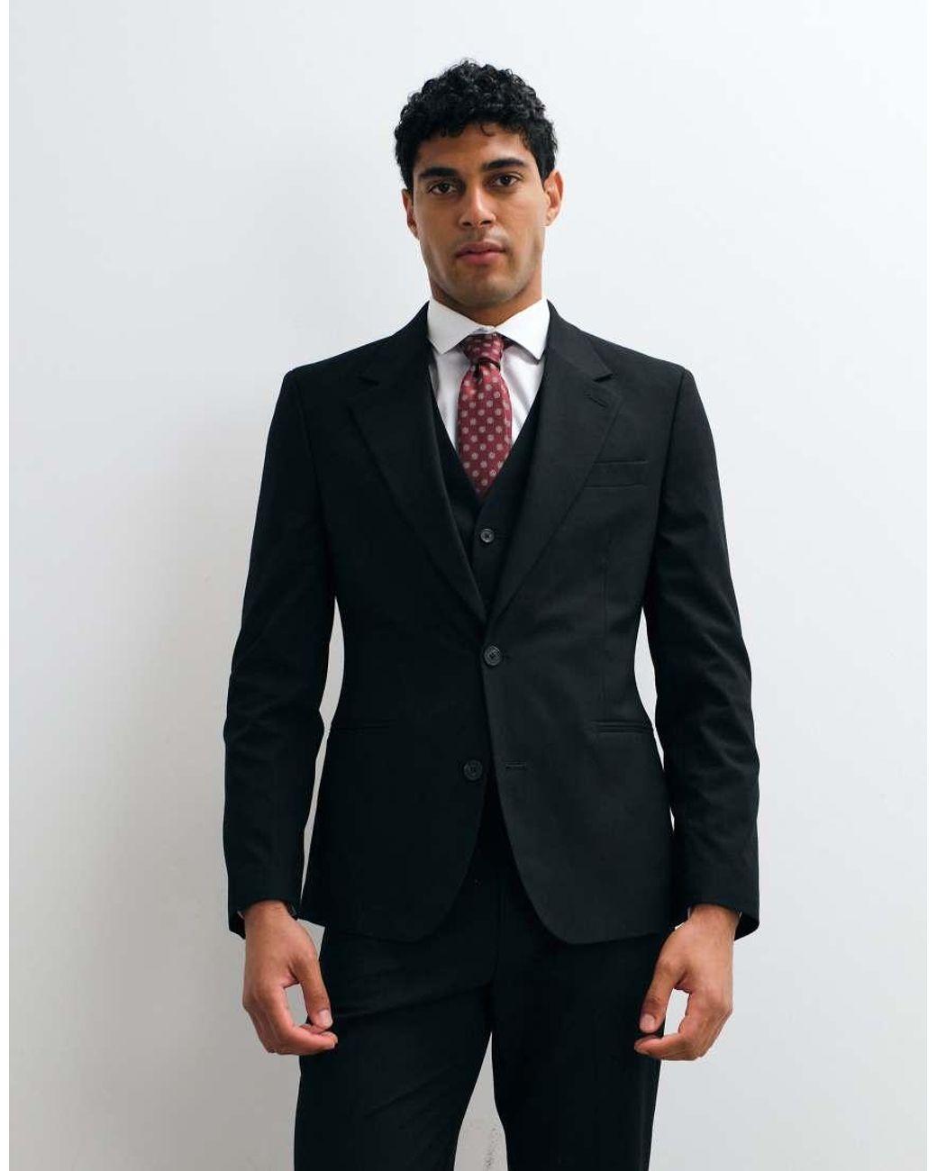 ASOS Black Skinny Suit Blazer for men