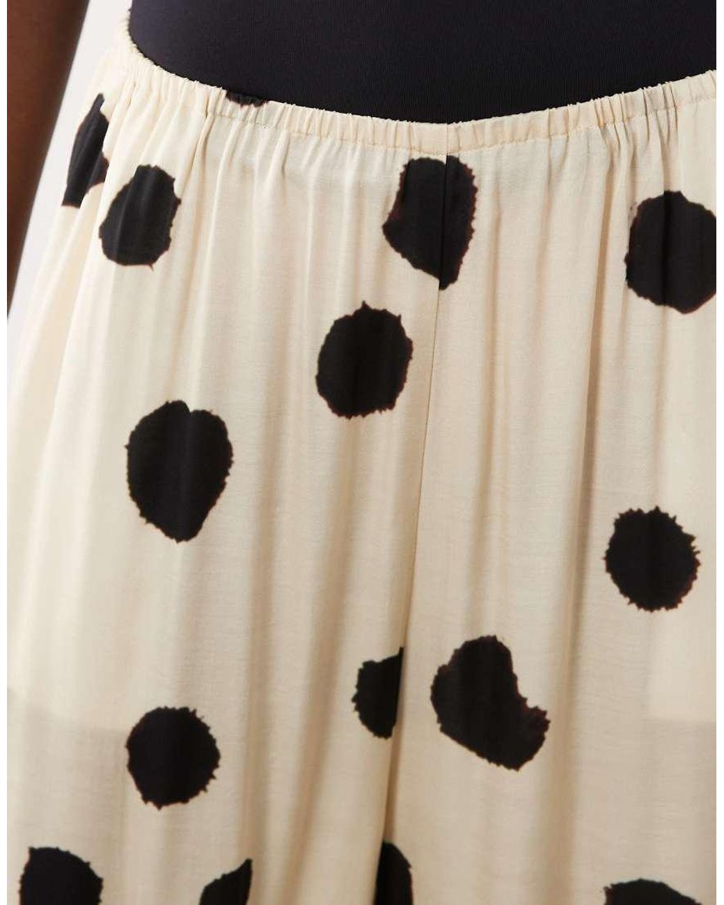 ASOS Natural Balloon Cuff Hem Trouser