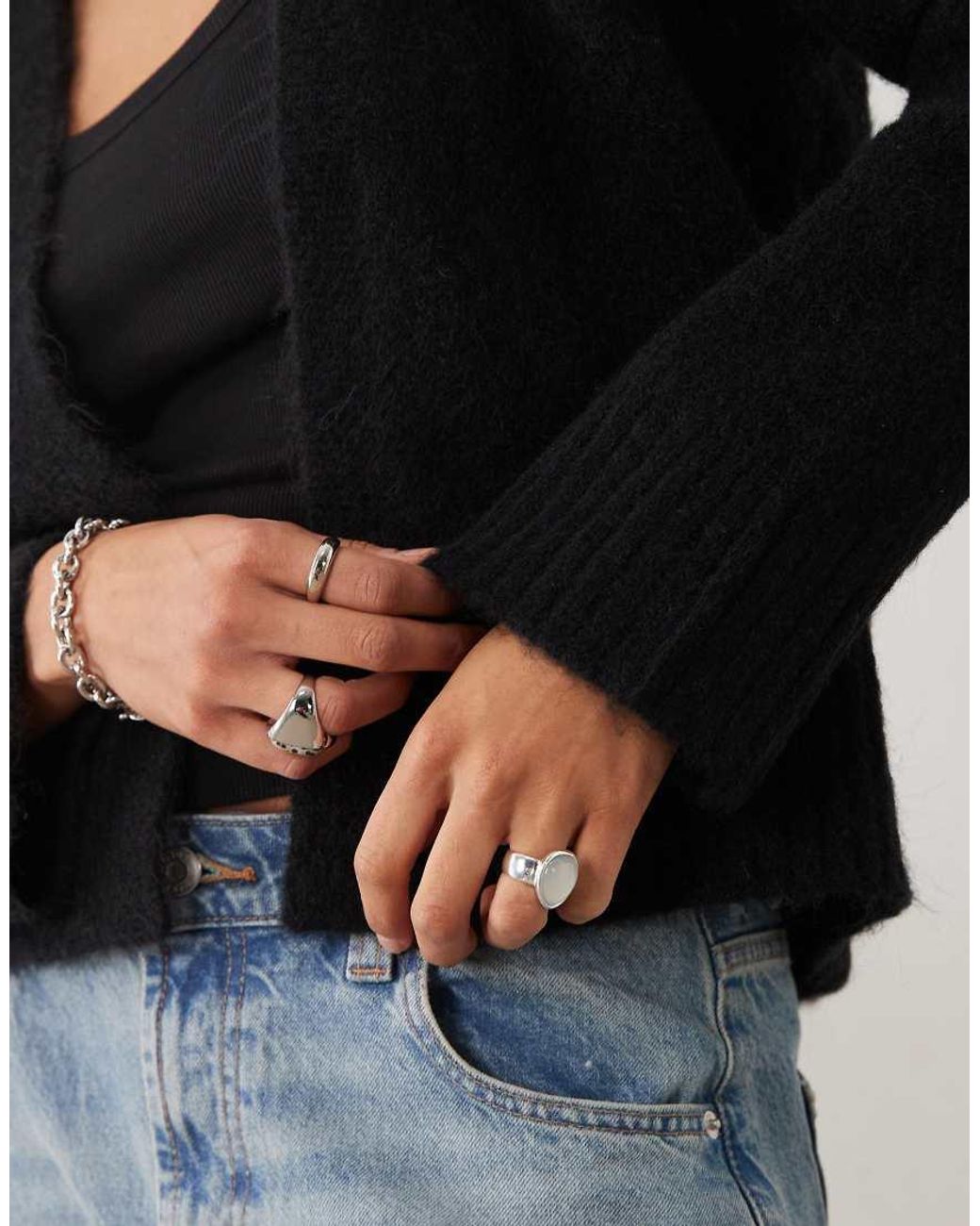 ASOS Black Edge To Edge Cardigan