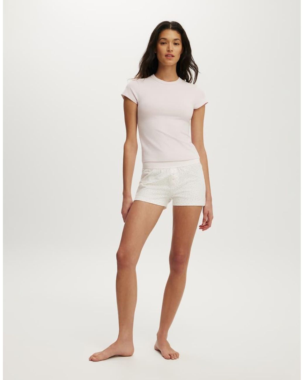 Cotton On White Dreamy Soft Baby Tee