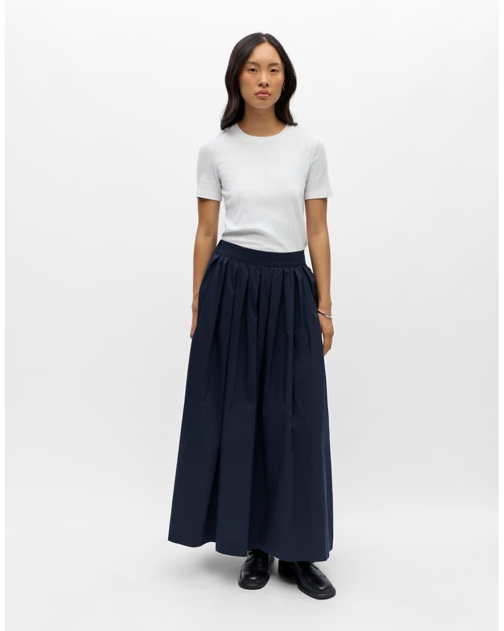 Object Blue Maxi Skirt