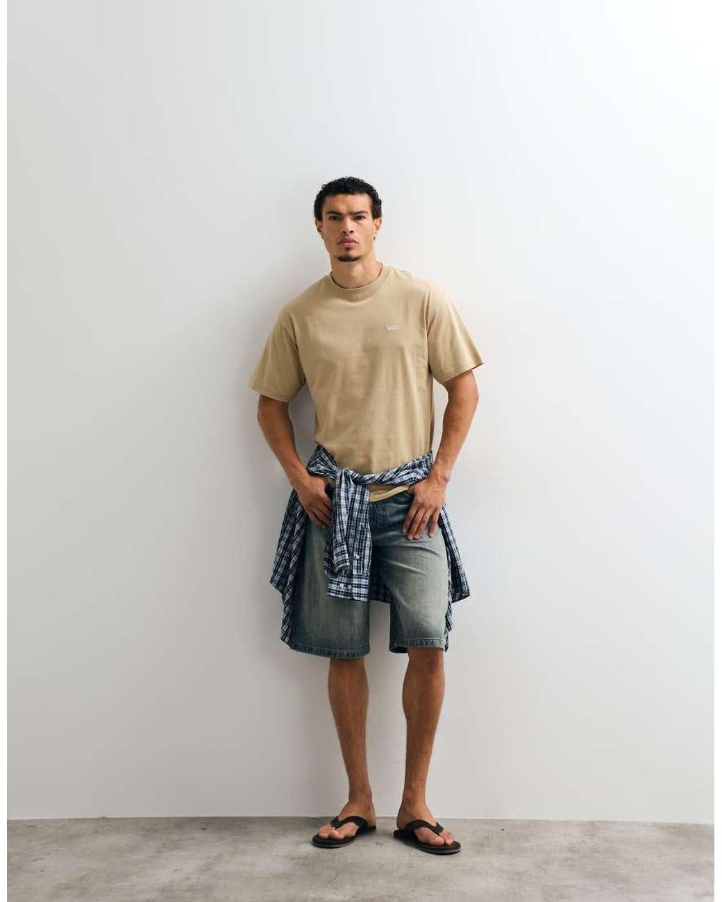 Vans Natural Left Chest Ii Loose T-shirt for men