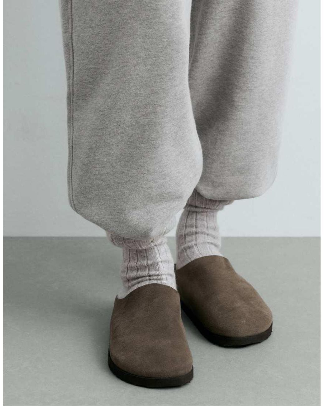 Oysho White Cashmere 75% Socks