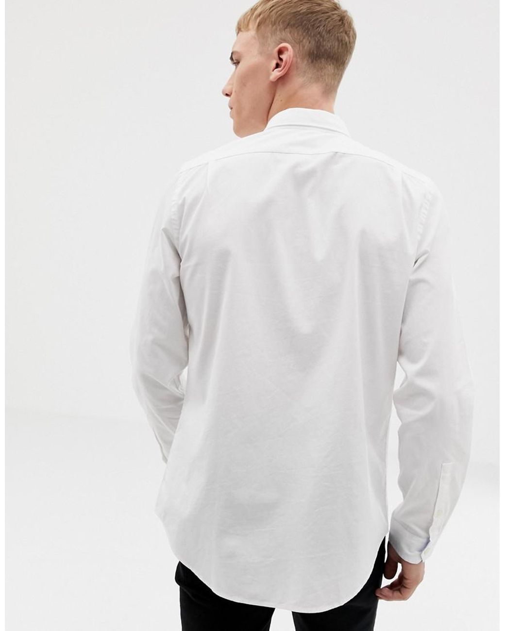 tailored oxford shirt