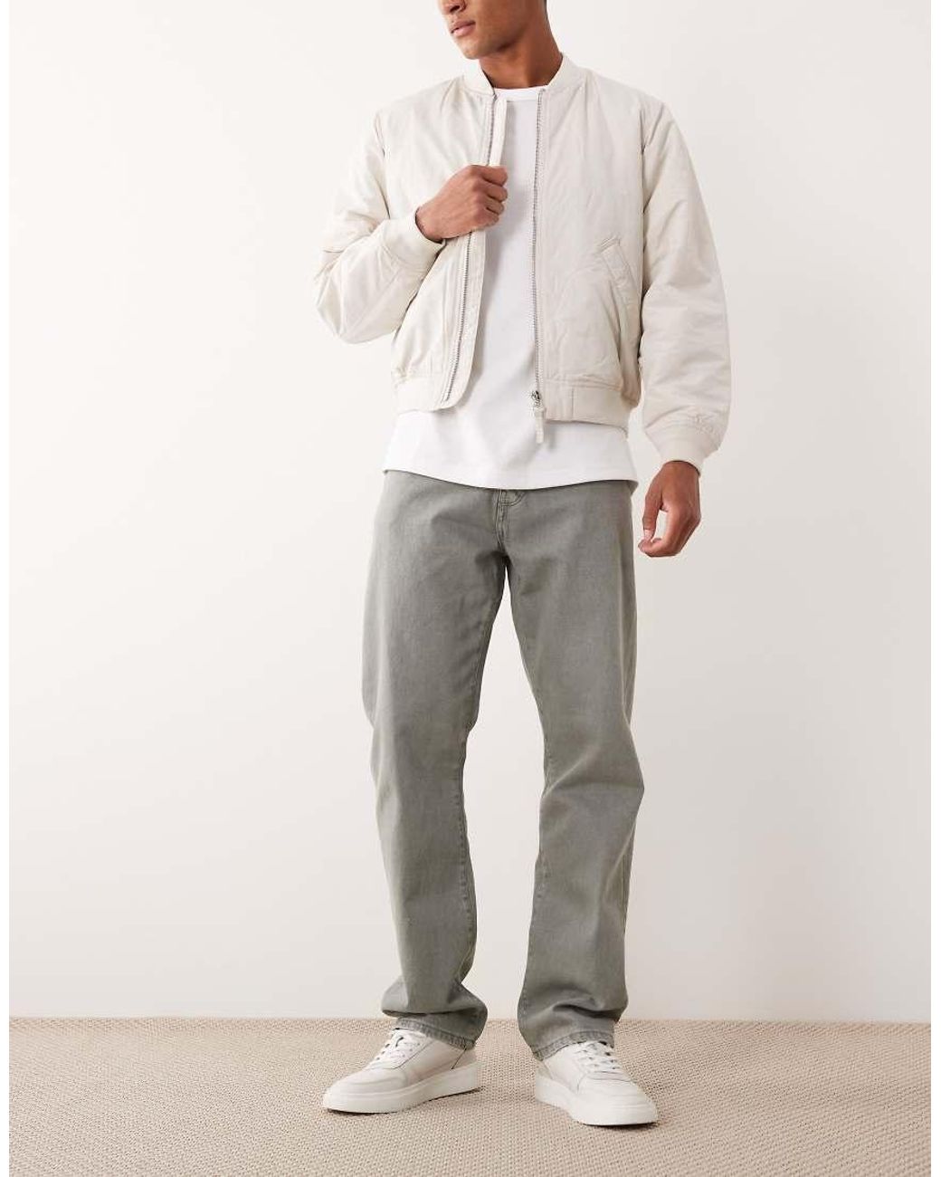 Only & Sons Natural Edge Straight Fit Jeans for men