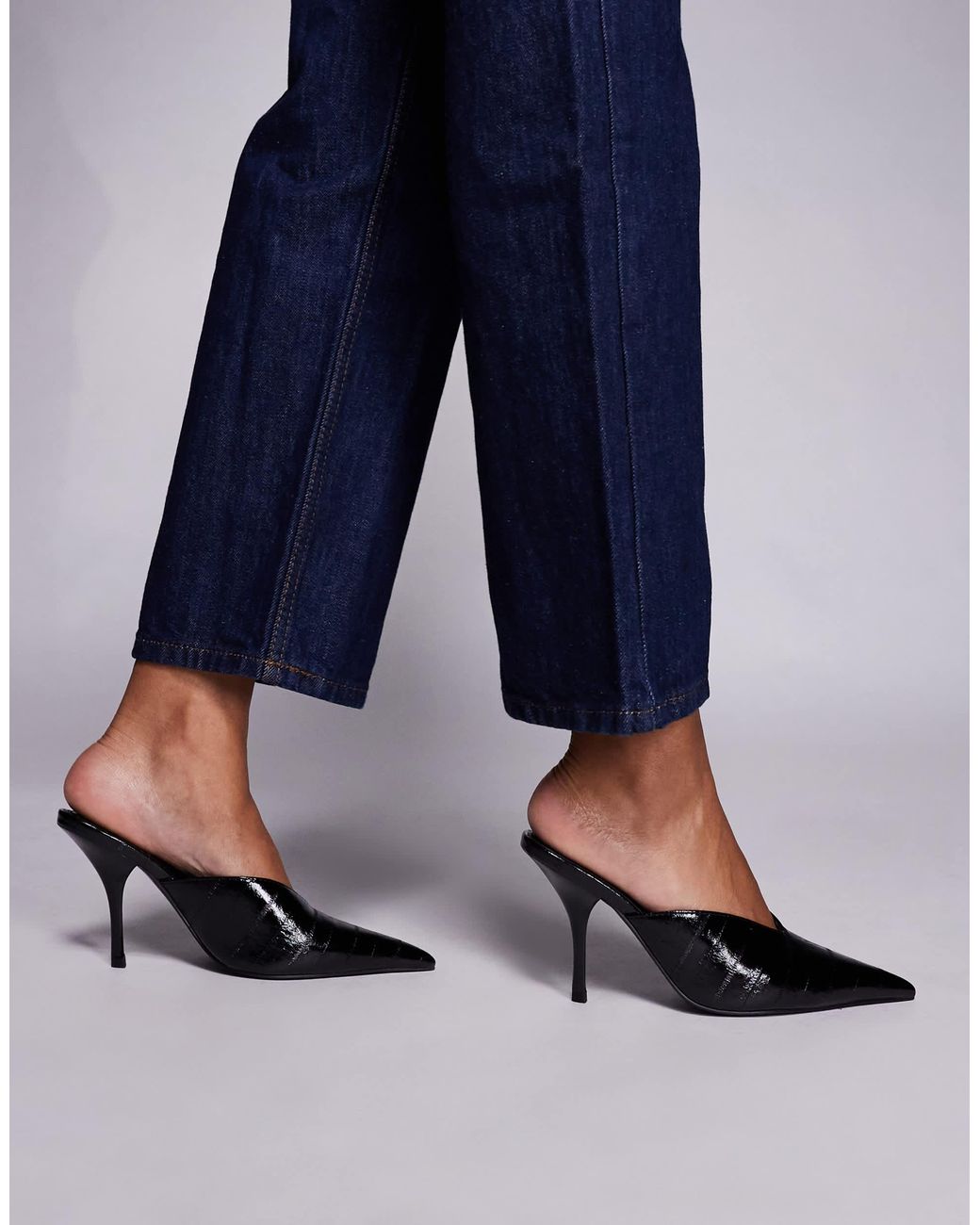 ASOS Blue – pluto – mules