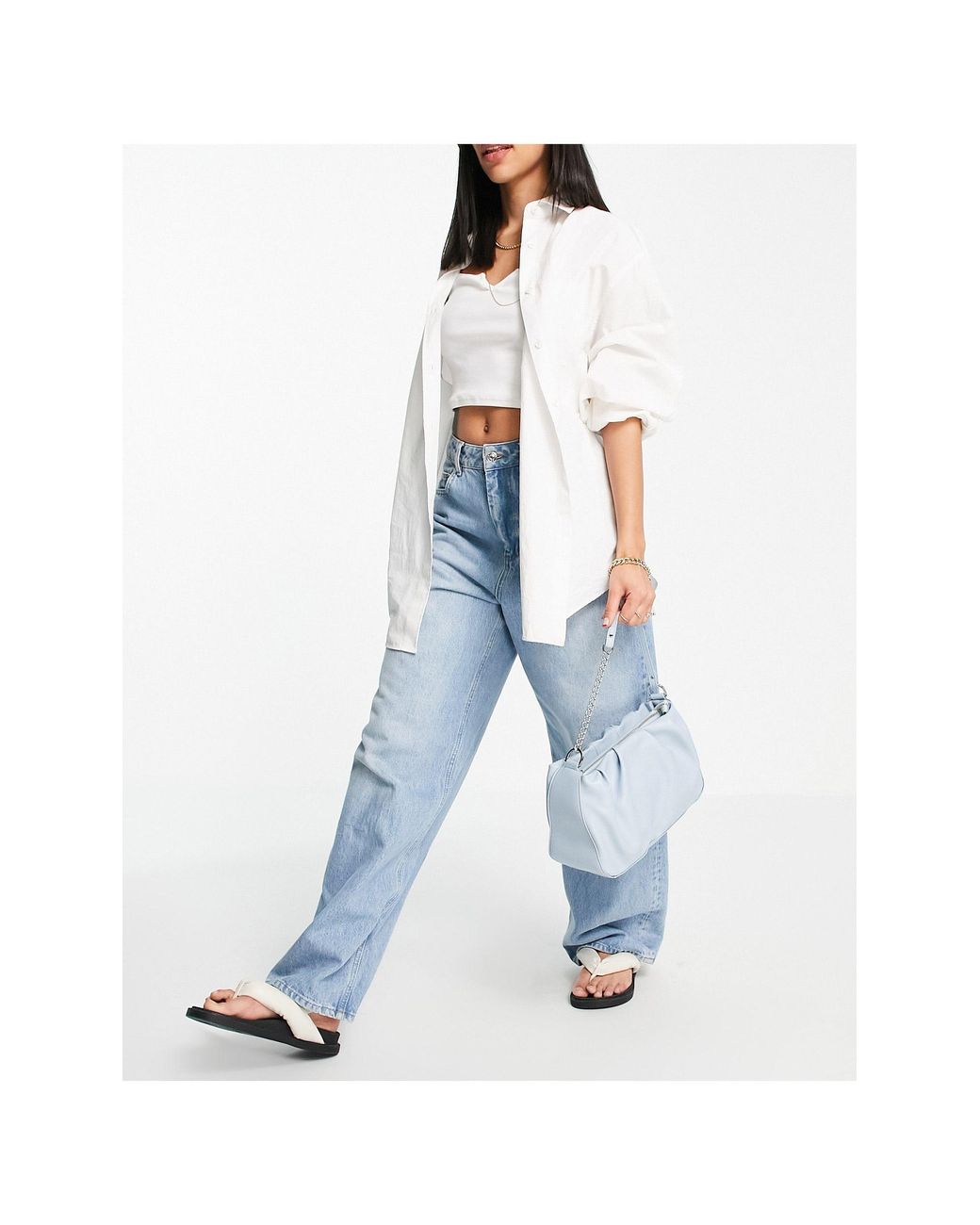 French Connection Baguette Bag in Brown Lyst