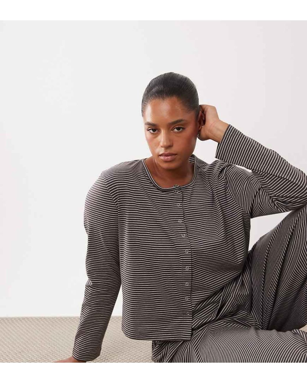 ASOS Gray Asos Design Curve Mix & Match Cardigan Top