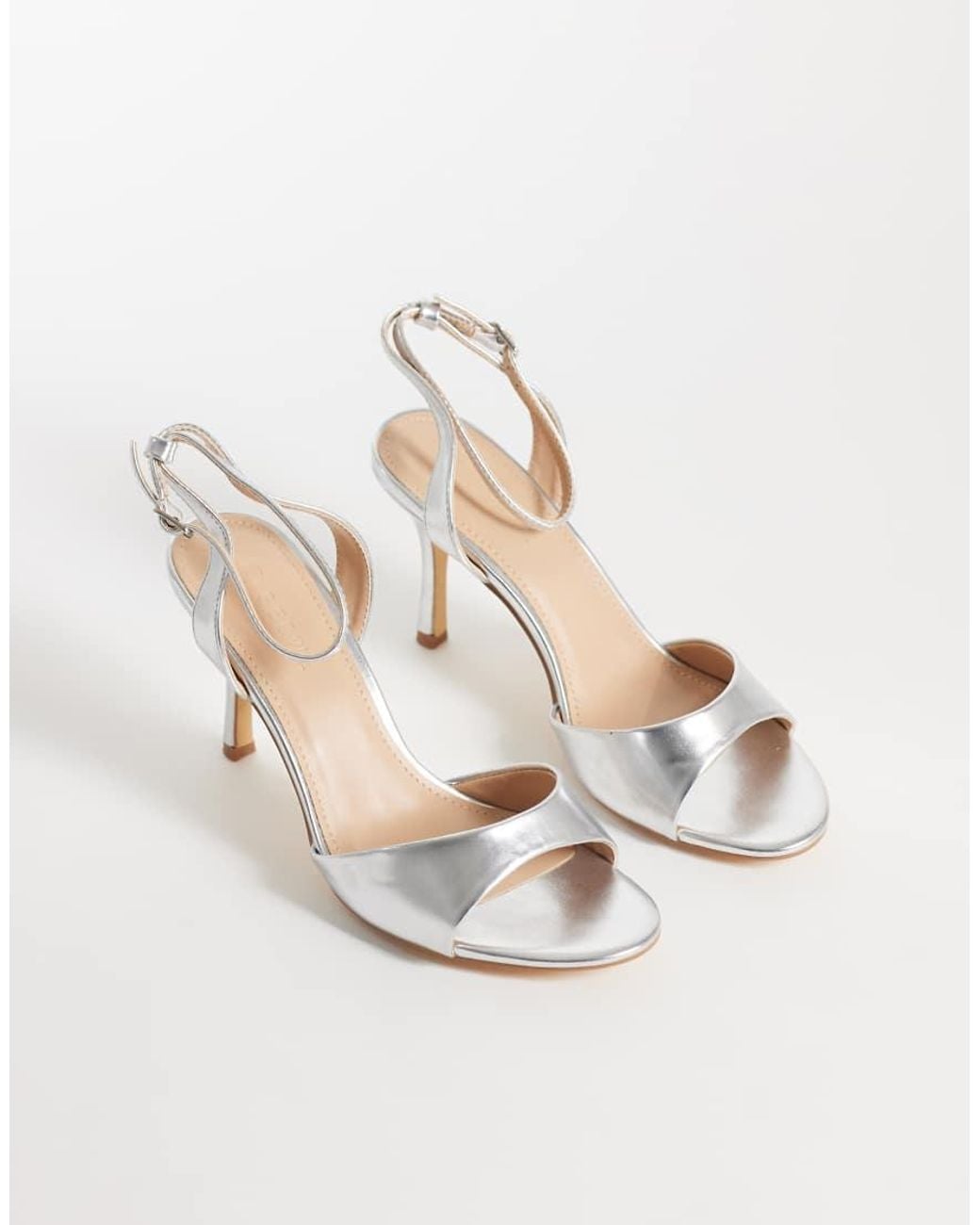 SEQWL White Lolly Heeled Sandal