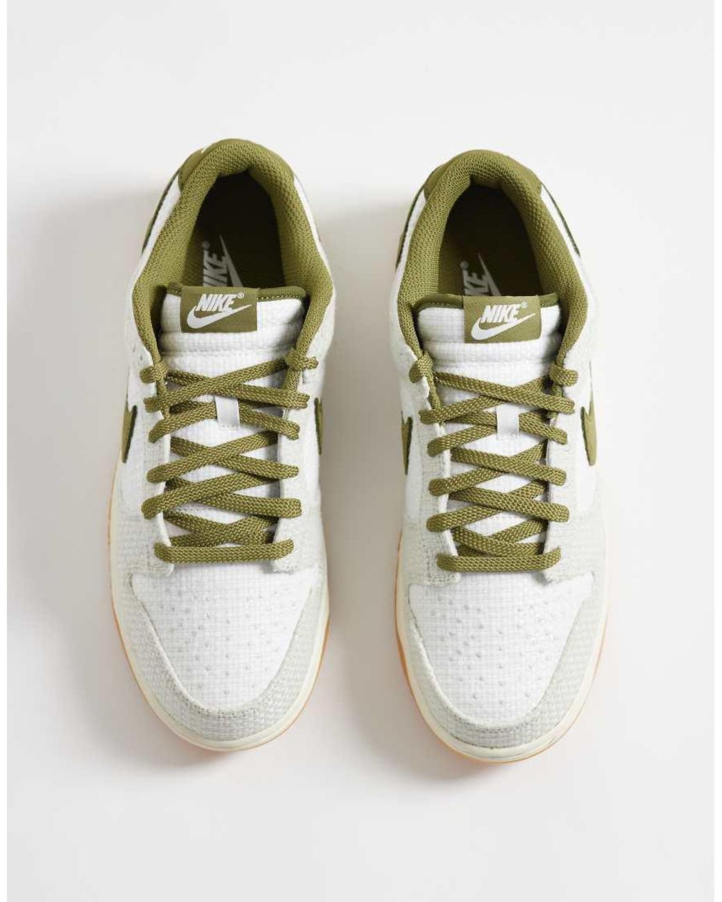Nike White Dunk Low Retro Trainers for men