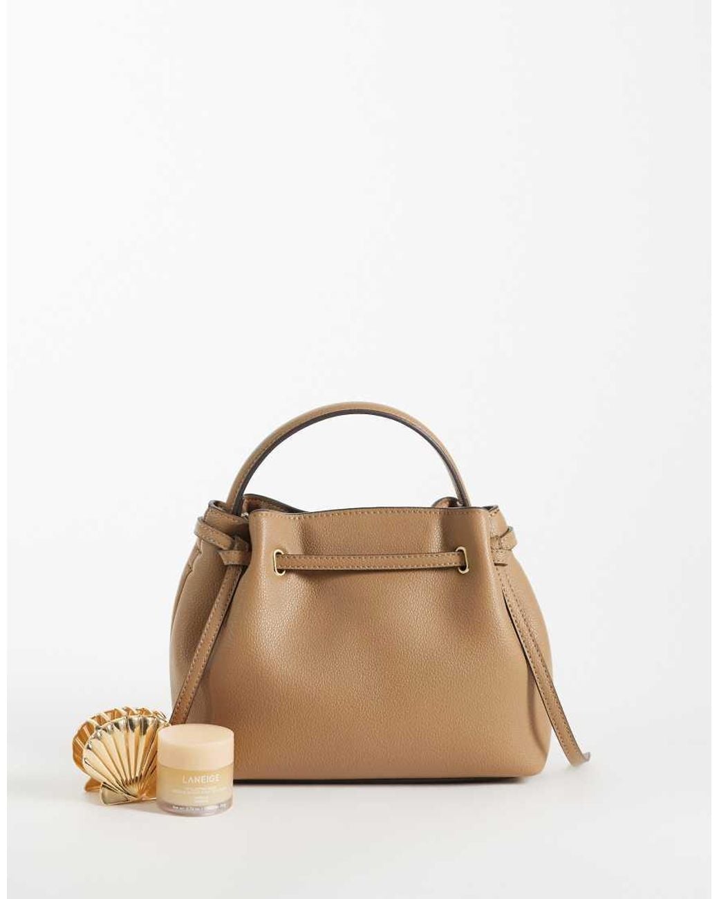 Borsa A Secchiello Morbida di Mango in Natural