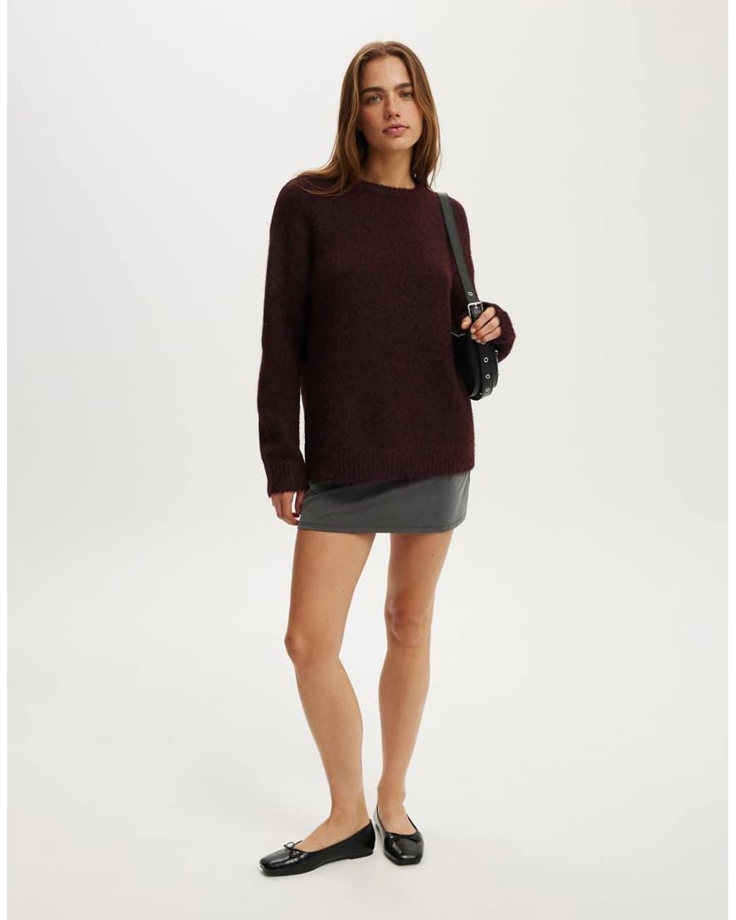 Cotton On Multicolor Luxe Crew Sweater