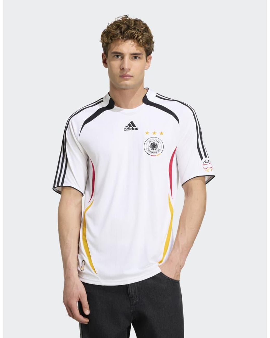 Adidas Originals Gray Germany Home Jersey 2006 for men