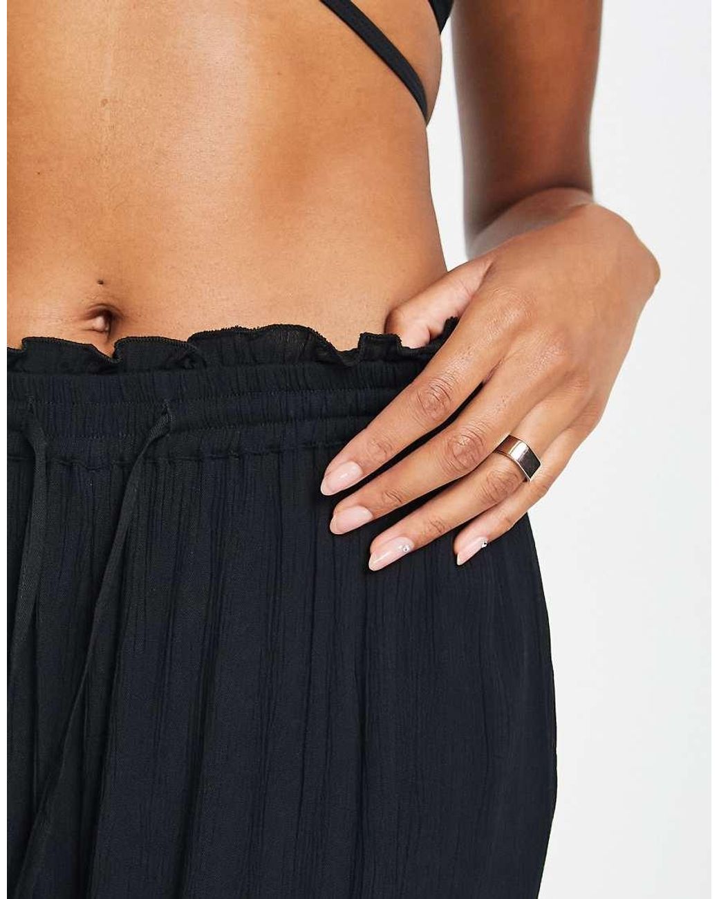 Iisla & Bird Blue Exclusive Beach Drawstring Trouser