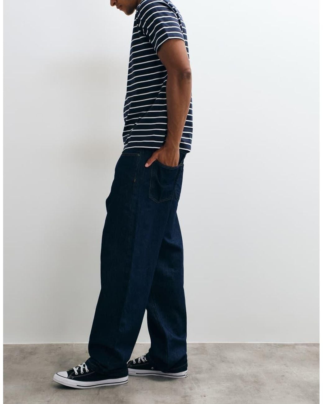 Gap Blue Exclusive Baggy Jeans for men