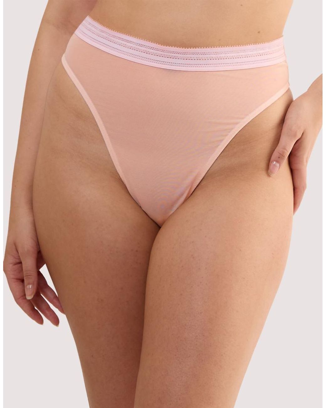 Playful Promises Natural Icon Blush High Waist Thong