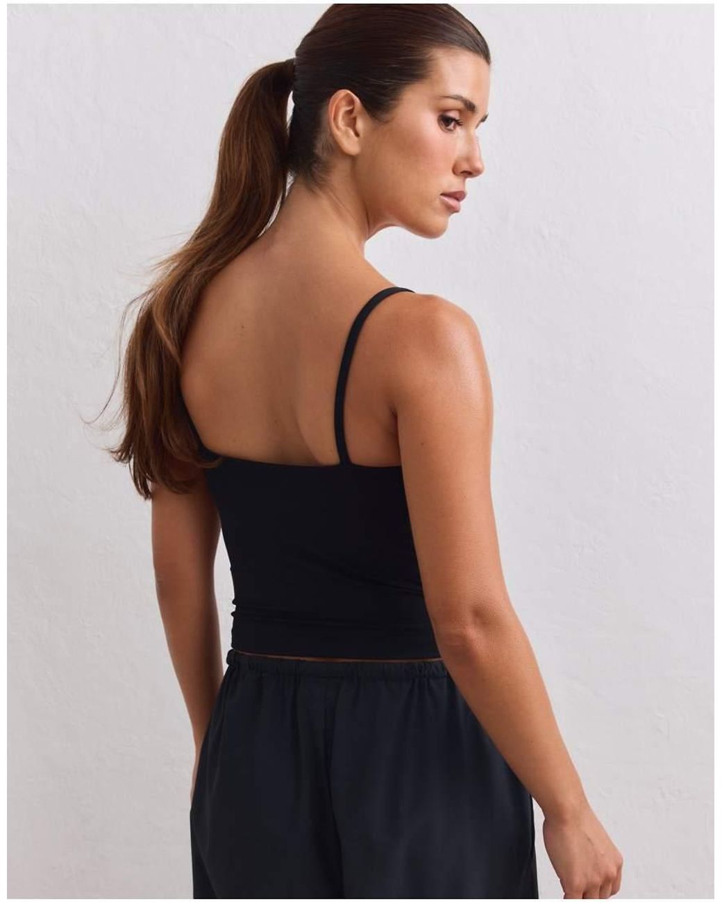 Aim'n Black Sculpting Strap Singlet
