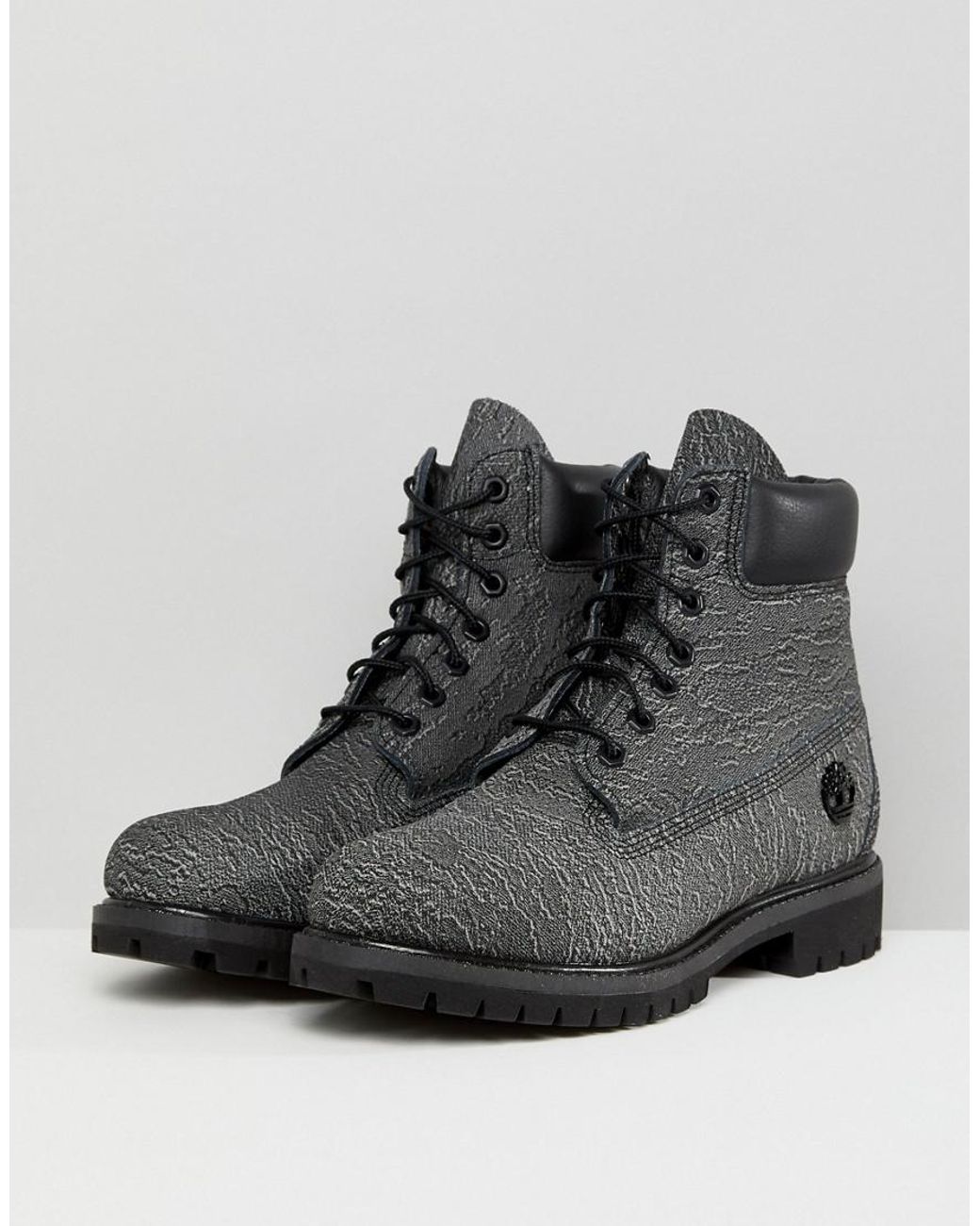 Timberland Classic 6 Inch Premium Helcor Boots in Gray for Men | Lyst