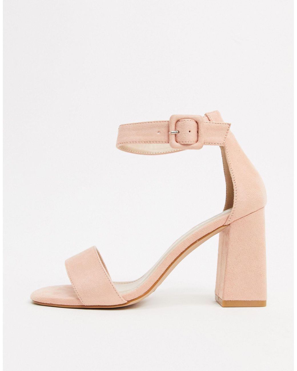 Dakota Square Toe Block Heeled Sandals 