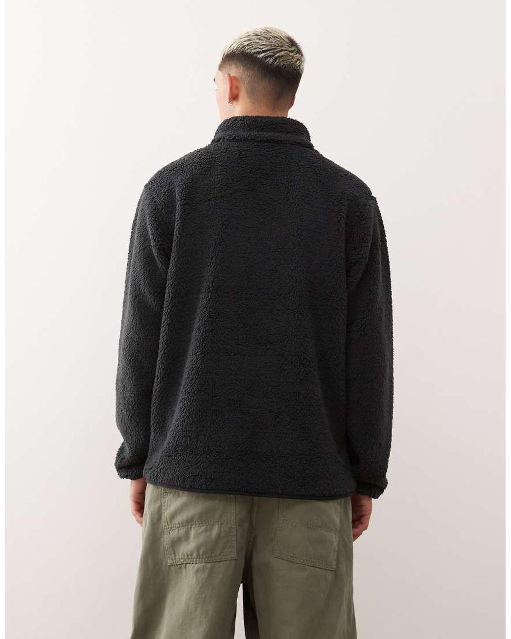 Columbia Black rugged Ridge High Pile Full Zip Fleece for men
