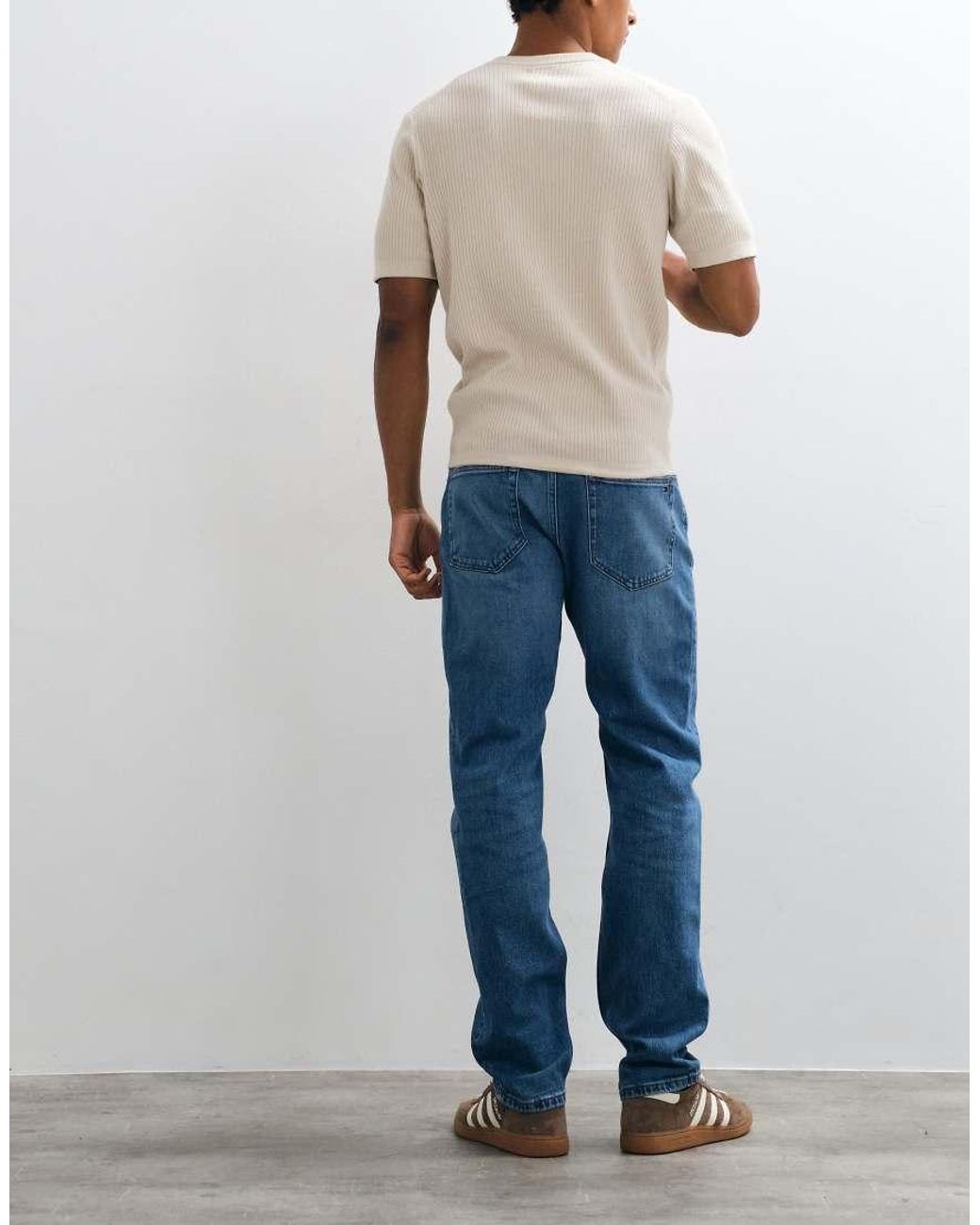 Tommy Hilfiger Blue Ryan Slim Straight Fit Jeans for men